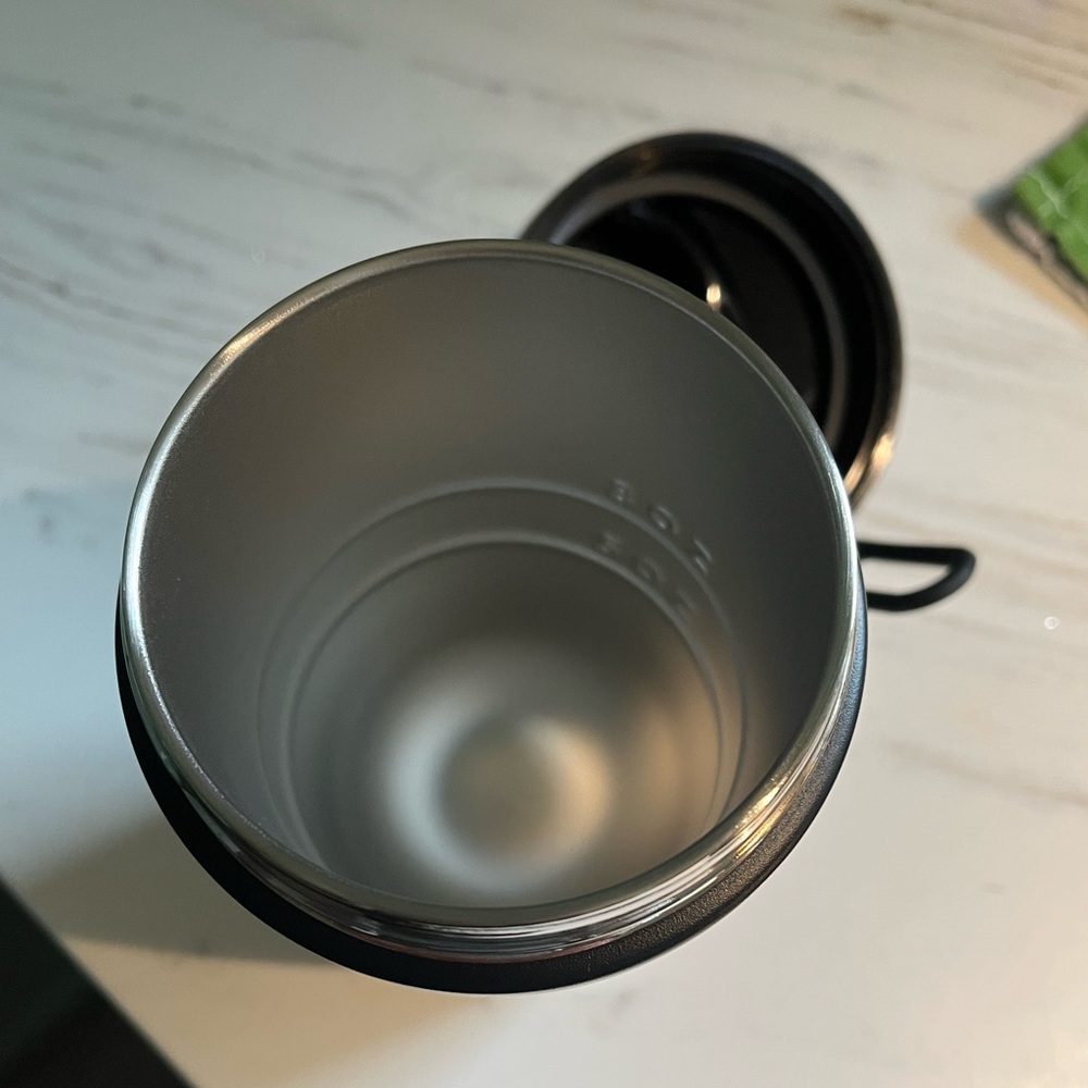 Matte Black Oats Overnight stainless steel insulated shaker First edition - Picture 4 of 7